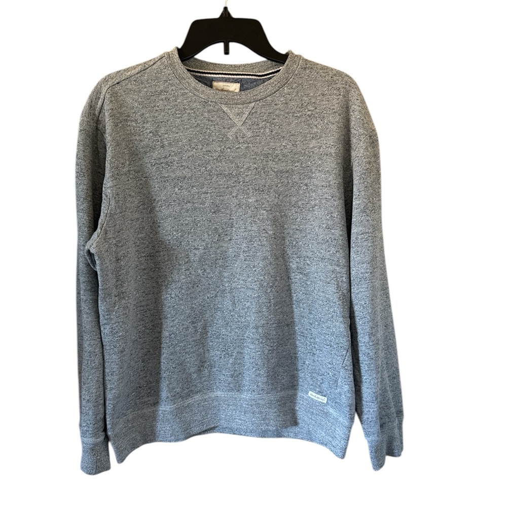 Weatherproof Men’s crew neck sweatshirt color heather gray size Medium